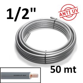 Rotolo rame ECOSPLIT AUV pre isolato 50 mt 1/2 spessore 1 mm - climatizzazione e refrigerazione