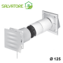 SALVATORE IL RECUPERATORE DI CALORE monostanza Ø 125 mm- ventilazione meccanica controllata