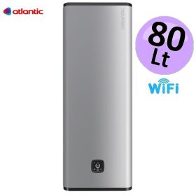 Scaldabagno elettrico VERTIGO Steatite WiFi WaterDrop Atlantic 80 lt - verticale o orizzontale - controllo tramite APP