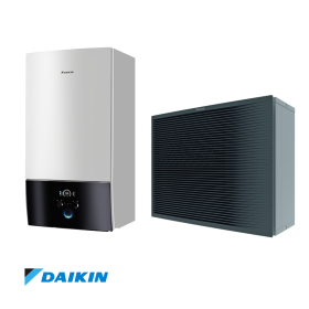 High temperature heat pump Daikin Altherma ETBX16E9W + EPRA16DW1 - 3-phase