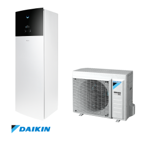 Low temperature heat pump with water tank Daikin Altherma EHVX08S23E9W + ERGA06EV