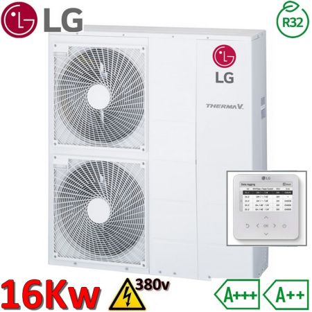Pompa di calore aria acqua LG Therma V Monoblocco S R32 16.0 kw 380V