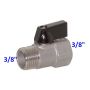 Minisfera 3/8'' mini valvola sfera maschio femmina