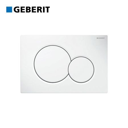 Placca per cassette GEBERIT SIGMA 01 BIANCA