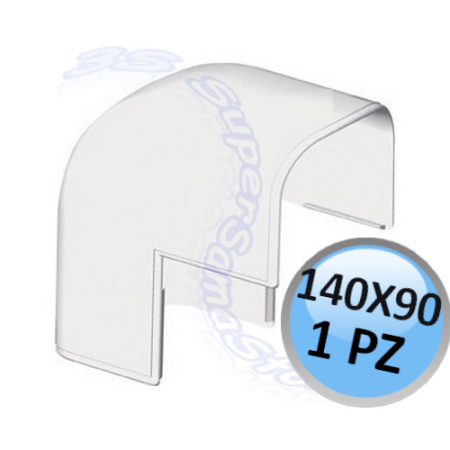 Raccordo angolo esterno per canalina 140x90mm - 1 PZ