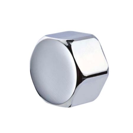 Tappo femmina calotta 1'' in acciaio zincato - 1 PEZZO