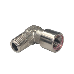 Gomito curva 90° 1/8 passo gas maschio femmina