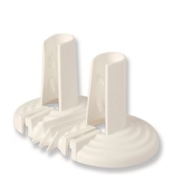 Borchia a pinocchietto doppia per valvola monotubo calorifero