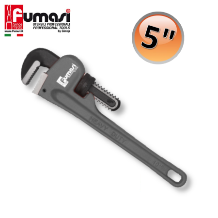 Giratubo tipo leggero con corpo in alluminio ed esecuzione verniciata 5''