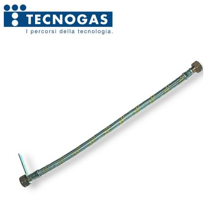 Manichetta flessibile gas GPL per centralina 100 cm - con 2 dadi sx FF 1/2''