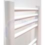 Scaldasalviette 77x50 cm con attacchi laterali - interasse a scelta