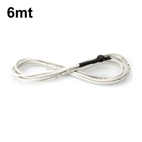 Cavo 6 mt scaldante NO FROST antigelo 50 W/m con termostato senza spina