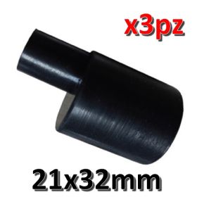 Giunto adattatore in gomma da 21 a 32 mm per clima cassetta - confezione 3 pezzi