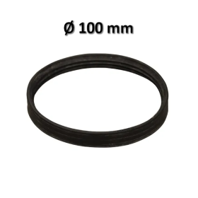 Guarnizione di tenuta Ø 100 mm per tubi e raccordi acciaio canna fumaria