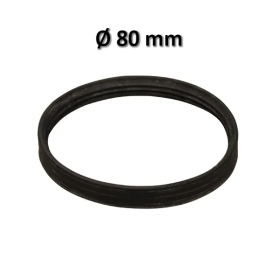 Guarnizione di tenuta Ø 80 mm per tubi e raccordi acciaio canna fumaria