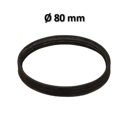 Guarnizione di tenuta Ø 80 mm per tubi e raccordi acciaio canna fumaria