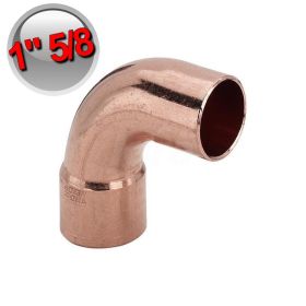 Curva 90° maschio femmina MF rame a saldare 1''5/8 - 41,27 mm