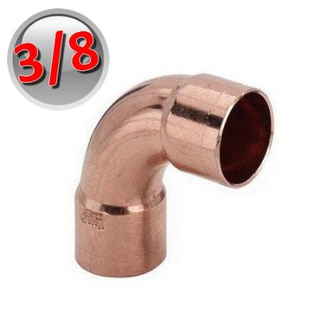 Curva 90° FF rame a saldare 3/8'' - 9,52 mm