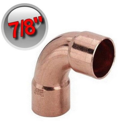 Curva 90° FF rame a saldare 7/8'' - 22,22 mm