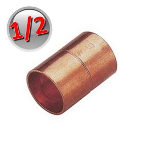 Manicotto rame a saldare 1/2'' - 12,7 mm