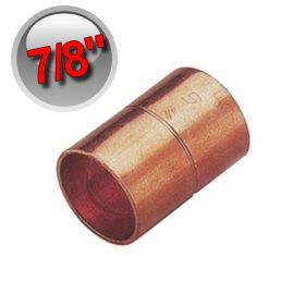 Manicotto rame a saldare 7/8'' - 22,23 mm