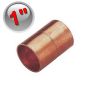 Manicotto rame a saldare 1'' - 25,4 mm