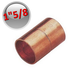 Manicotto rame a saldare 1''5/8 - 41,27mm