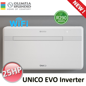 OLIMPIA UNICO EVO 25 HP PVAN senza U.E. WiFi integrato caldo e freddo