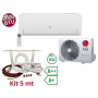 Climatizzatore mono split LG LIBERO 9000 btu 2.5 kw A++ A+ + kit installazione 5 mt