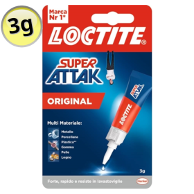 Super Attak Original Plus da 3 gr - colla adesiva Loctite