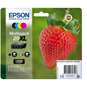 Epson Strawberry Multipack Fragole 4 colori Inchiostri Claria Home 29XL