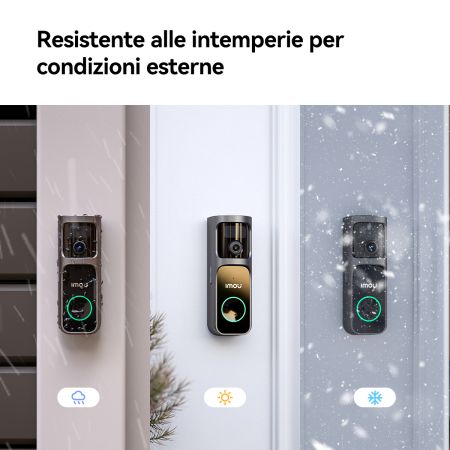 Imou Campanello Smart Doorbell 3S 2K Kit