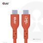 CLUB3D CAC-1511 cavo USB USB 2.0 1 m USB C Arancione