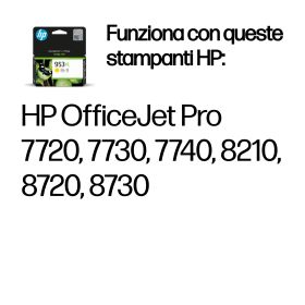 HP Cartuccia inchiostro giallo originale ad alta capacità 953XL