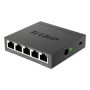 D-Link DGS-105 Non gestito L2 Gigabit Ethernet (10/100/1000) Nero