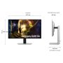 Samsung Odyssey OLED G6 Monitor 27" OLED 240Hz QHD 0,03ms Pivot Hub USB 2*HDMI/DisplayPort