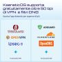Keenetic Explorer 4G Modem router 4G Wi-Fi 5 mesh AC1200 con smart switch a 4 porte