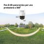 Imou Cruiser SC 4G 2K (3MP) - Telecamera 4G da esterno Motorizzata 360° - Visione Notturna a Colori, IP66, Tracciamento