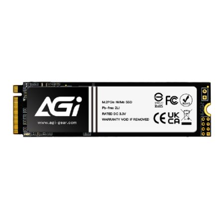 AGI SSD INTERNO AI828 1TB PCI-E 4.0 NVME M.2 2280 7400/5000 MBS R/W