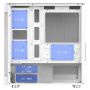 itek PROMESH 35W Mini Tower Bianco