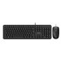 Vultech KM-811 tastiera Mouse incluso Ufficio USB QWERTY Italiano Nero
