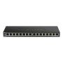 D-Link DGS-1016S Switch Unmanaged Gigabit Ethernet 16 Porte
