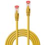 Lindy 47762 cavo di rete Giallo 1 m Cat6 S/FTP (S-STP)