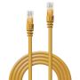 Lindy 48062 cavo di rete Giallo 1 m Cat6 U/UTP (UTP)