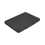Logitech SLIM FOLIO RUGGED Custodia con Tastiera Protettiva per iPad 7ª,8ª e 9ª generazione con Smart Connector Graphite