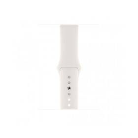 Cinturino Apple Watch 42/44/45mm - Bianco - Sport Band - S/M & M/L(Demo)