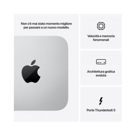 Mac Studio: Apple M4 Max chip con 14-core CPU e 32-core GPU, RAM 36GB, 512GB SSD