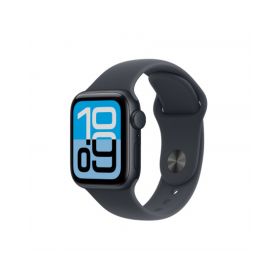 Apple Watch SE 3 GPS 40mm, Cassa in Alluminio Mezzanotte con cinturino Sport Mezzanotte - M/L