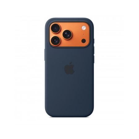 Custodia con Magsafe in Silicone per iPhone 17 Pro – Mezzanotte