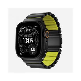 Cinturino AppleWatch Stratos Band - 49mm - Black Titanium - Volt FKM